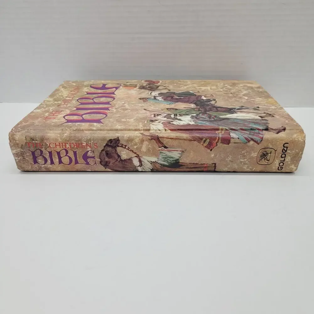 The Children's Bible Golden Press Illustrated 1965 Hard Cover